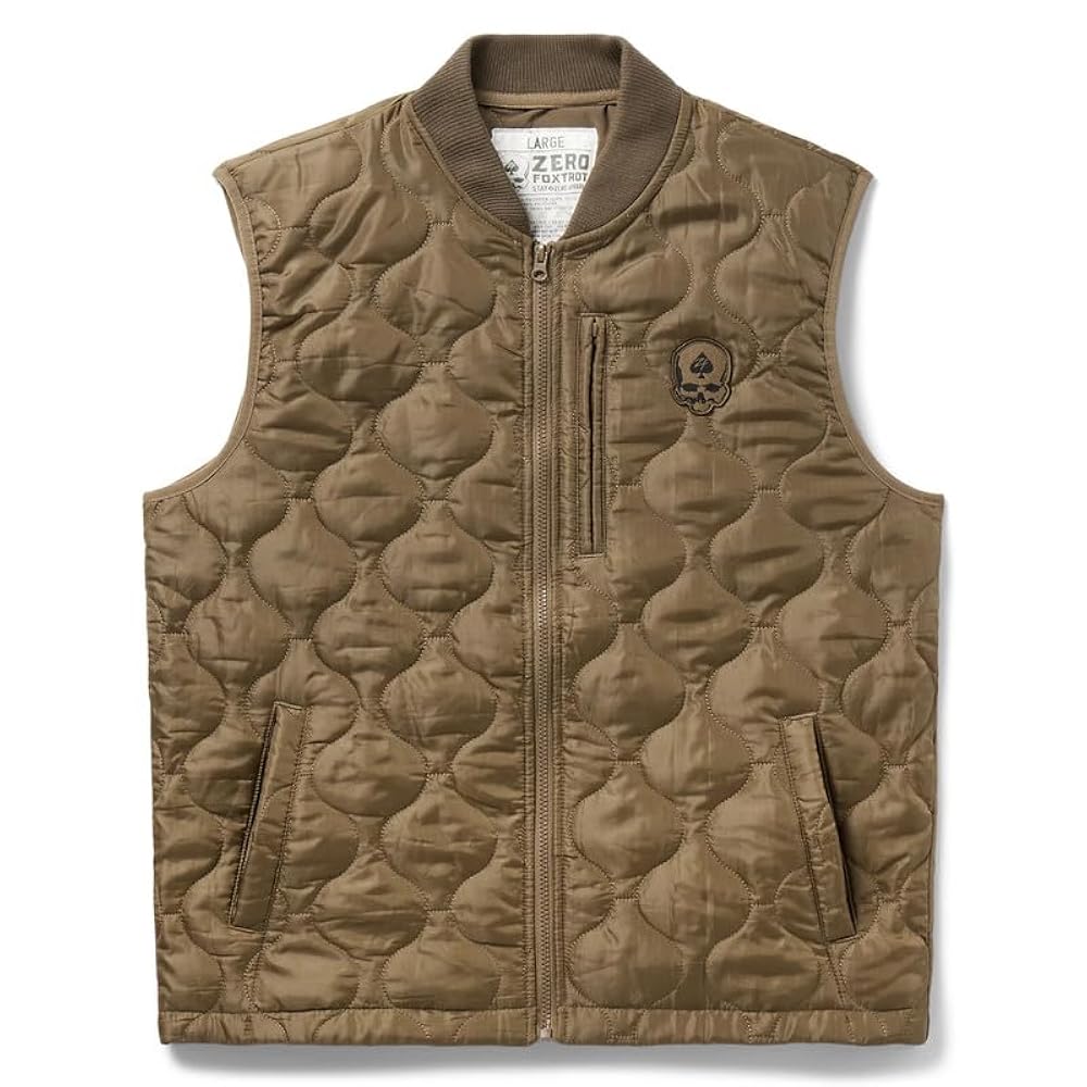 Amazon.com: Zero Foxtrot Woobie Vest, Mens Jacket - Coyote